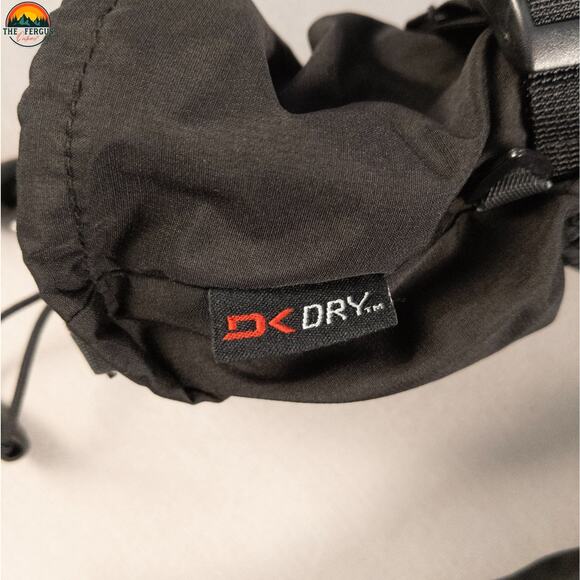 Dakine Winter Wrist Gloves Black Adjustable Strap Waterproof Snowboard Men's M - Picture 4 of 10